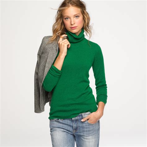 turtleneck sweater in cashmere 